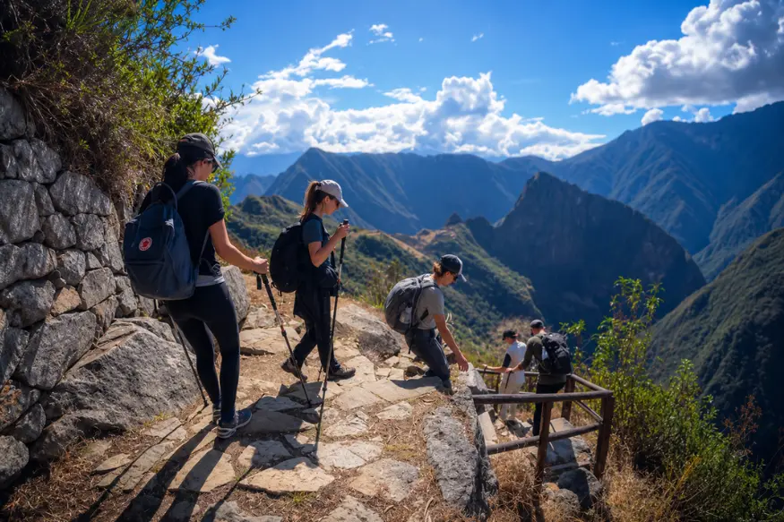 inca trail crowds in dry season