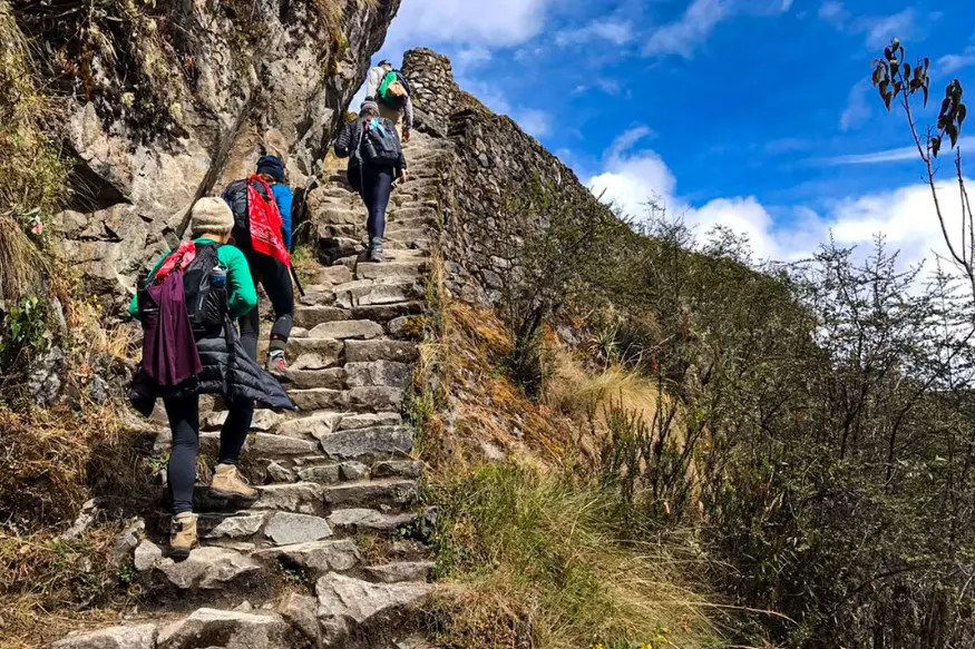 Inca Trail during the dry season