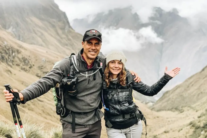 inca trail during the rainy season