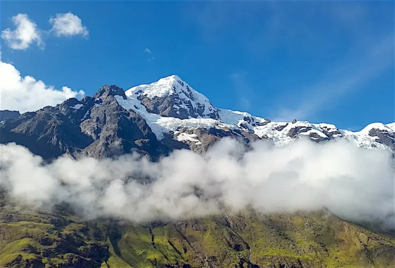 Abra Malaga pass biking start Inca Jungle Trek 4 Days Peru