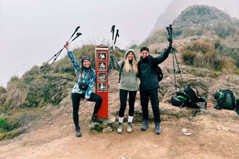Dead Woman’s Pass highest point Inca Trail 5 days Peru
