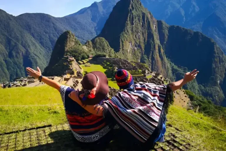 Machu Picchu view after Inca Trail 5 days trek Peru