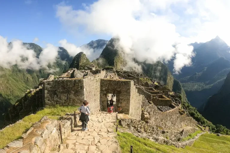 Machu Picchu sunrise view from Sun Gate private Inca Trail