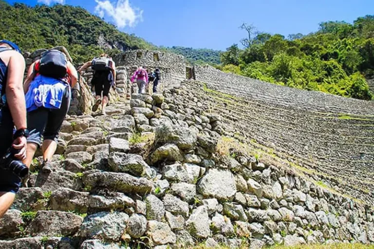 Wiñay Wayna ruins on Private Inca Trail 4 Days trek