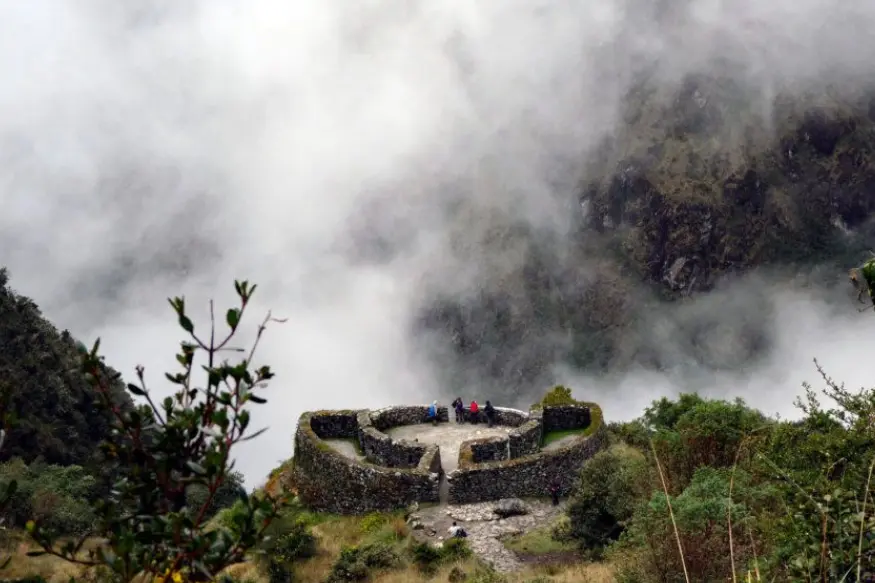 Runkurakay ruins on the Inca Trail